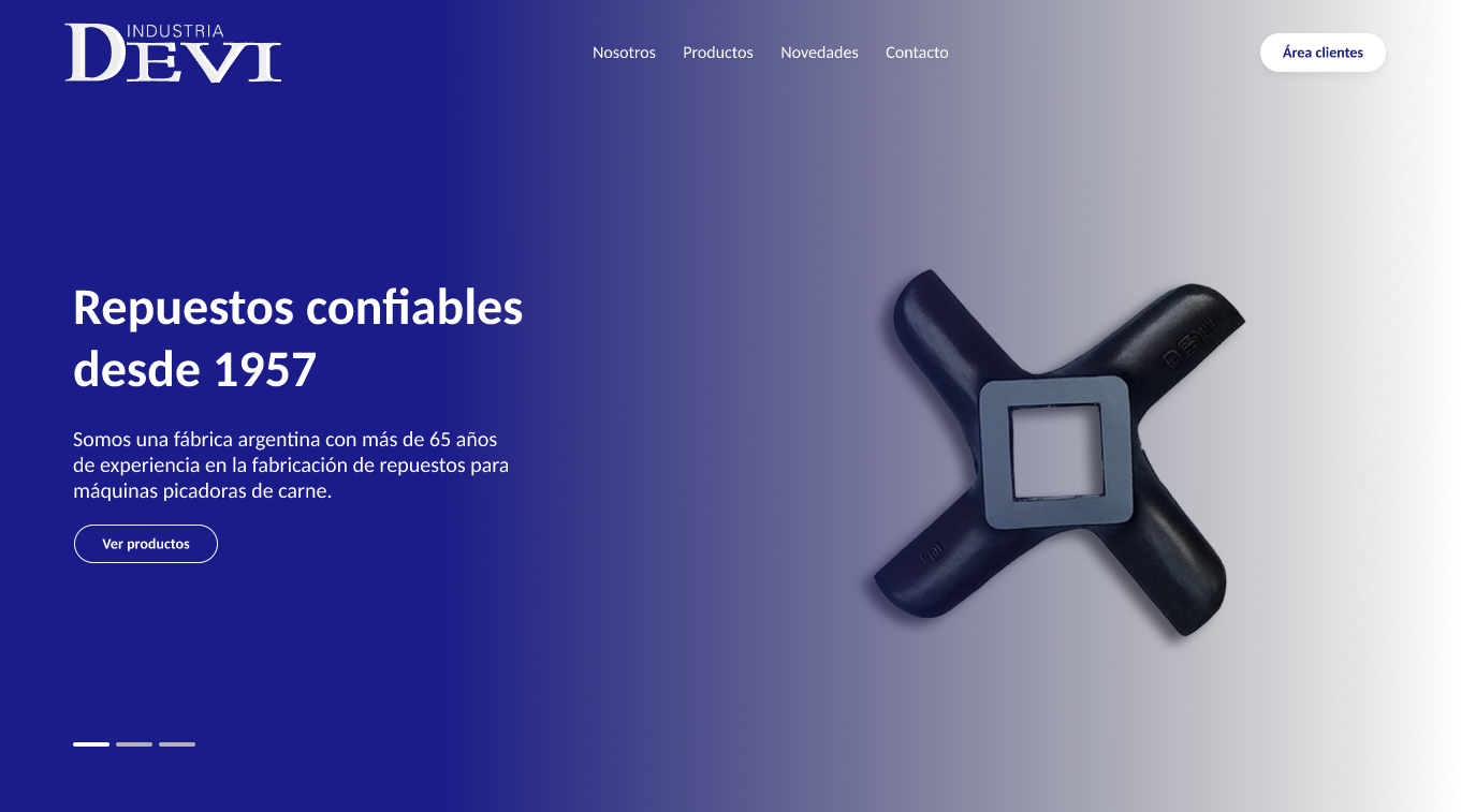 Lanzamiento de nuestra nueva página web